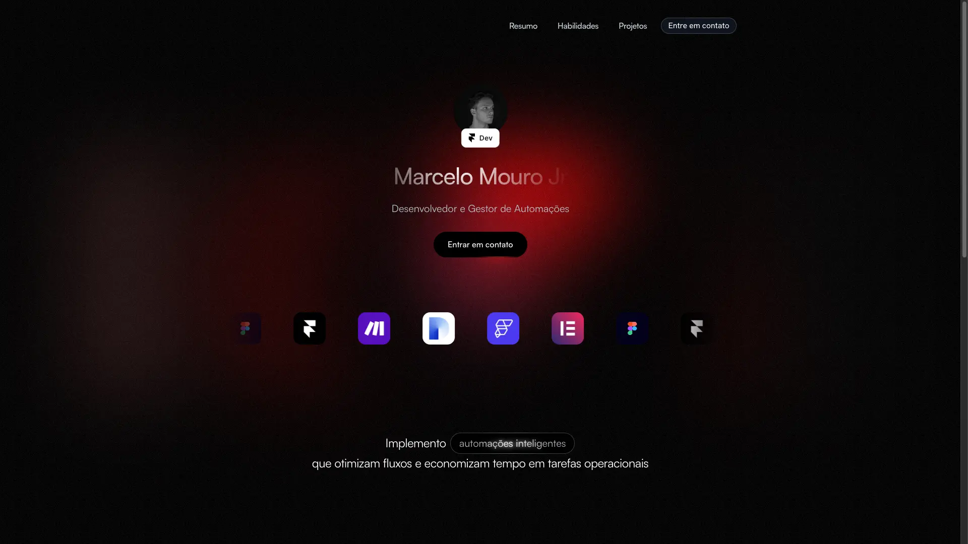 Primeiro Portfolio